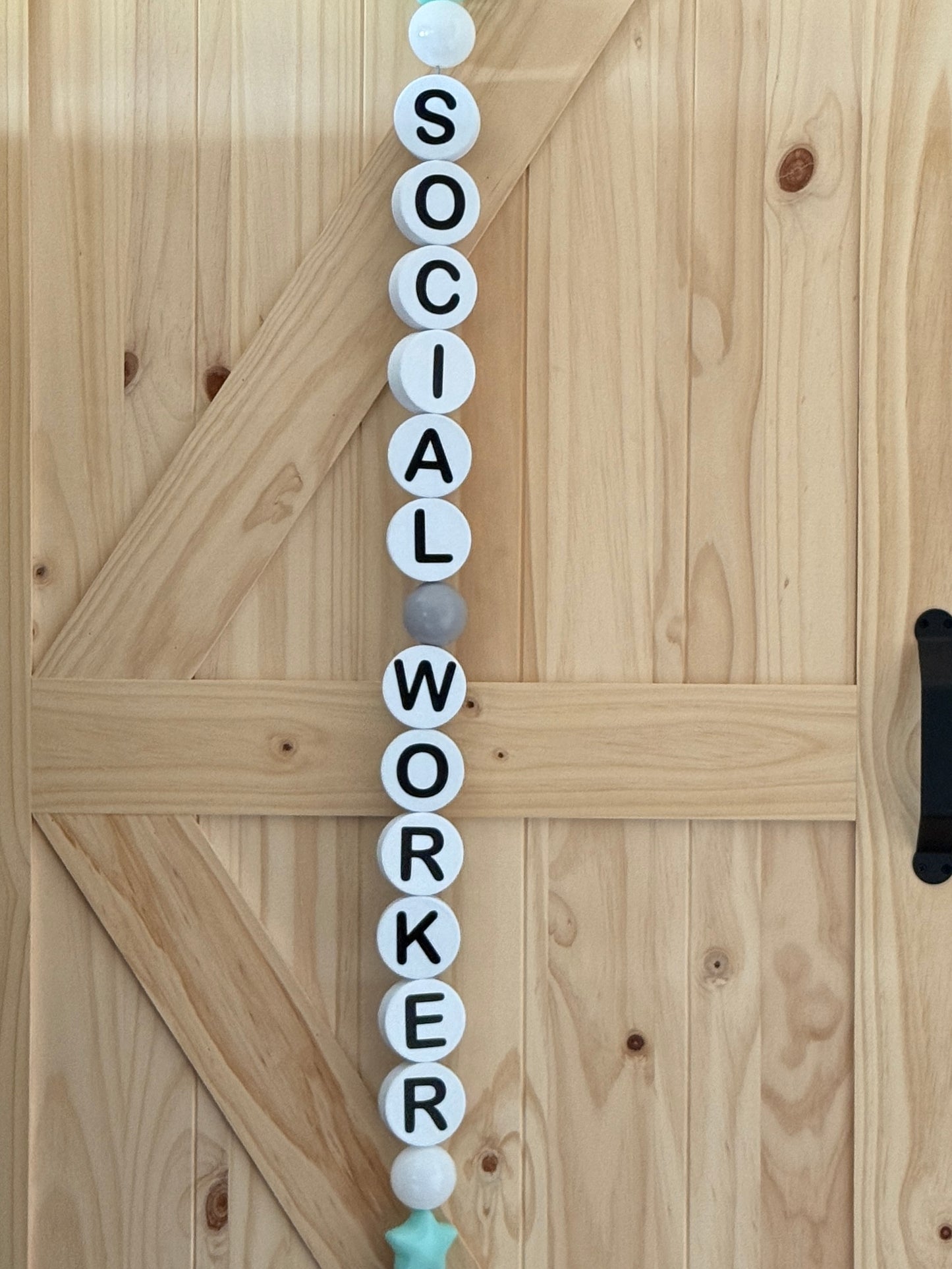 Long ways Custom Name Friendship Bracelet Garland