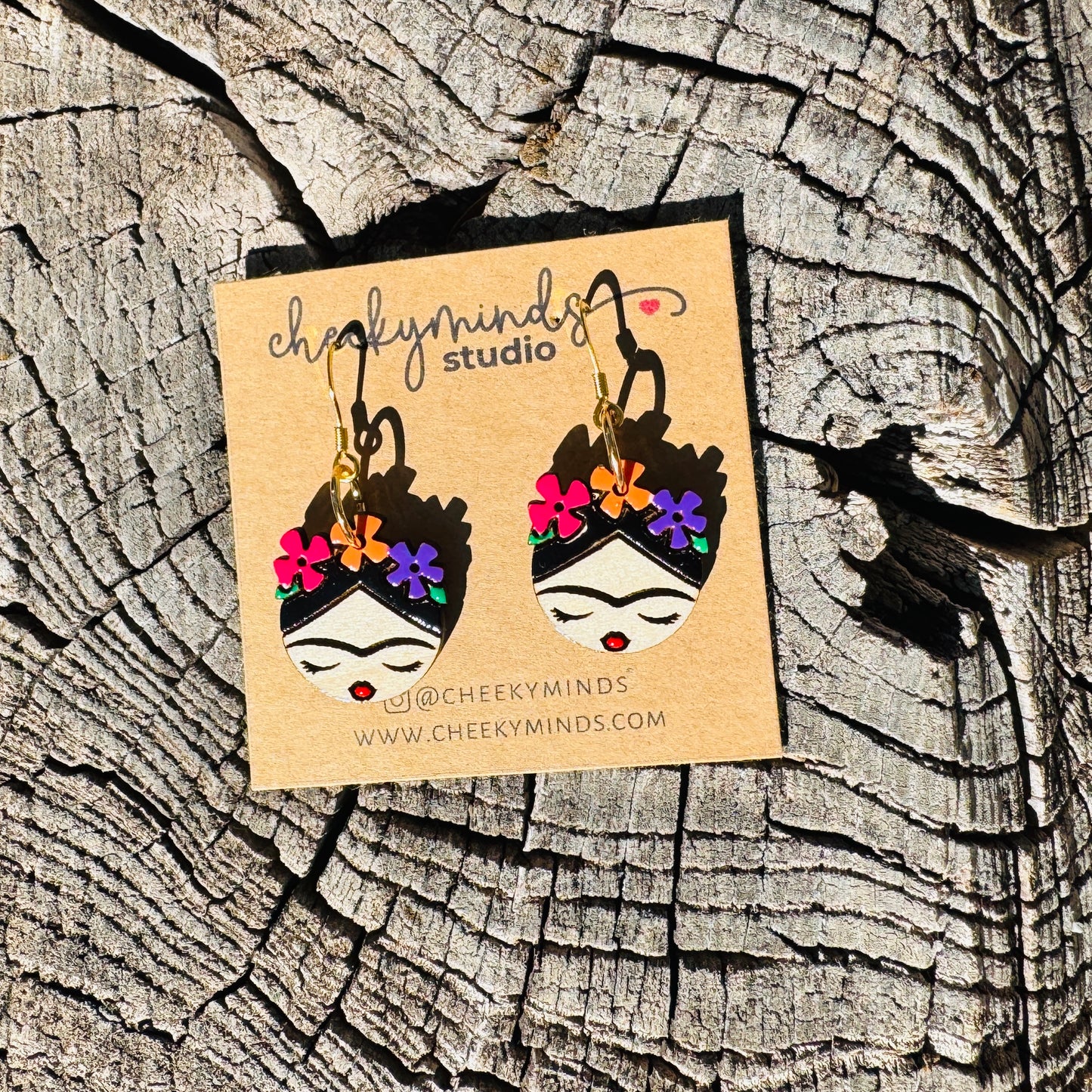 Frida Kahlo Hanging Earring image 1