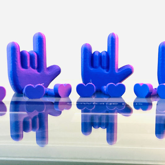 I Love You ASL ILU Valentines image 1