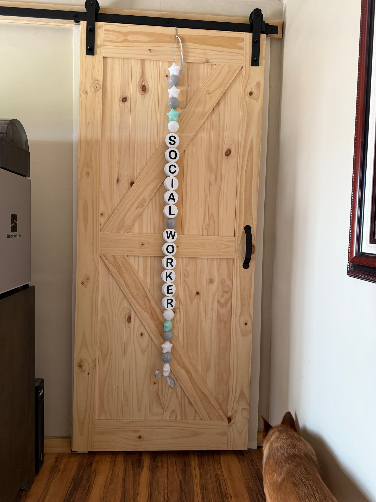 Long ways Custom Name Friendship Bracelet Garland