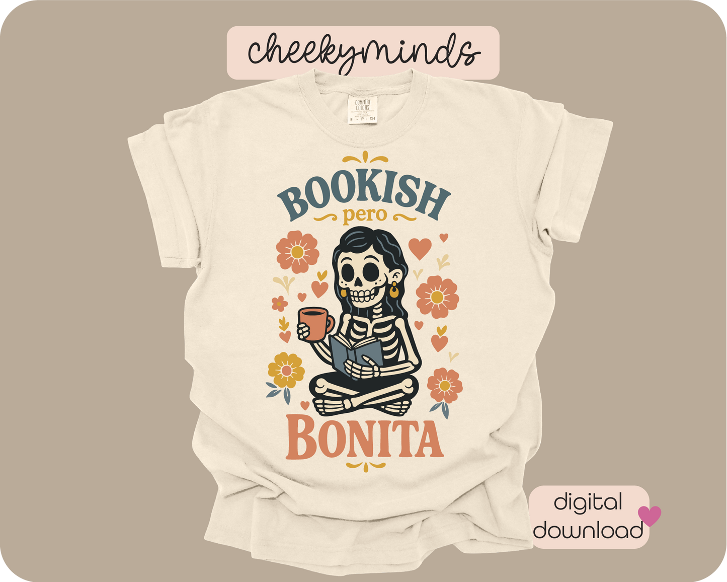 Bookish Pero Bonita SVG PNG