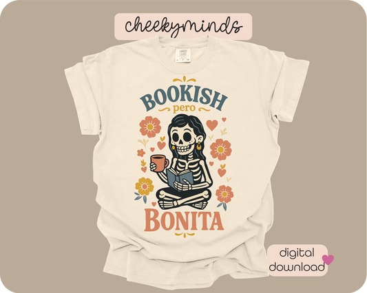 Bookish Pero Bonita SVG PNG