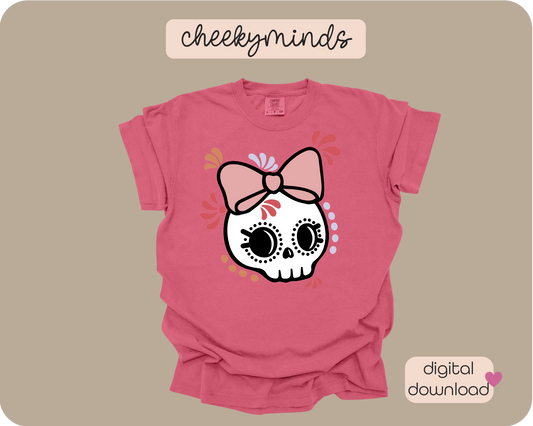 Talavera Cute Skulls SVG PNG