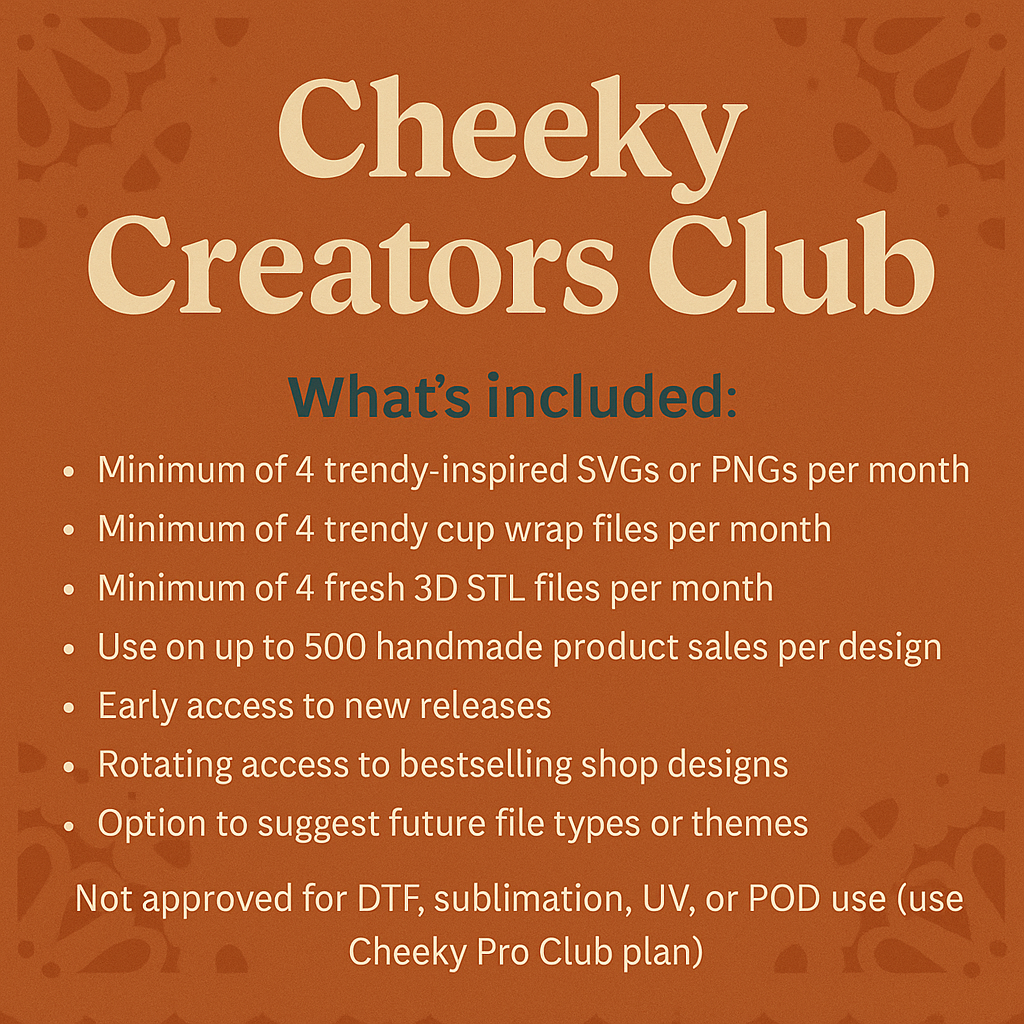 Cheeky Creators Club