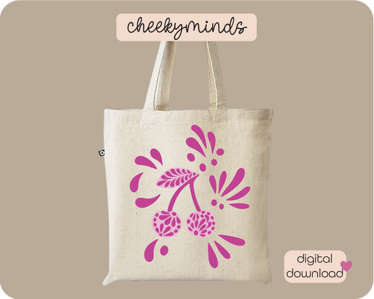 Talavera Cherry SVG PNG