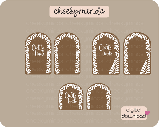 Cielito Lindo Arch for Shower SVG & PNG