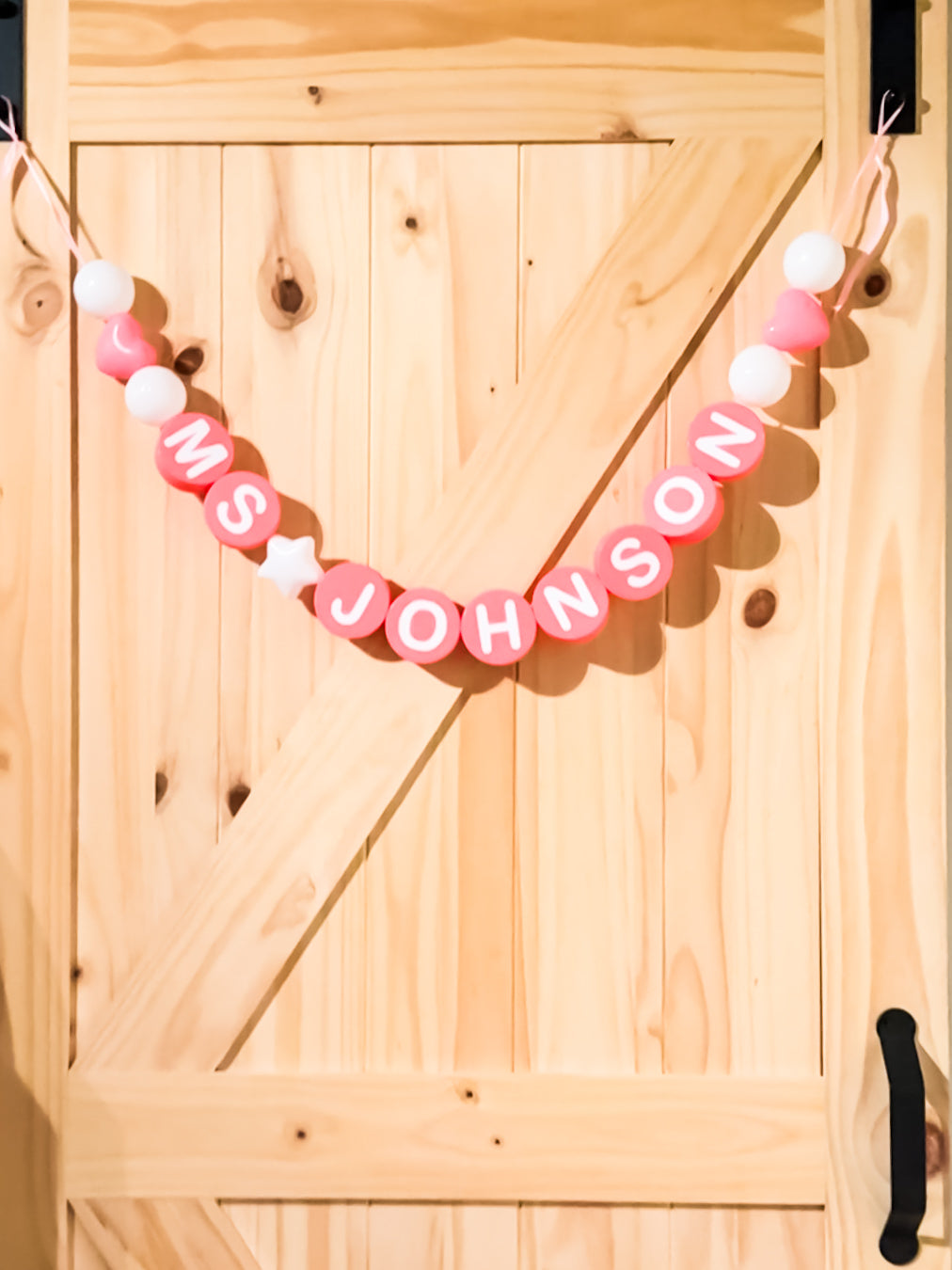 Multicolor & Custom Friendship Garland Banner