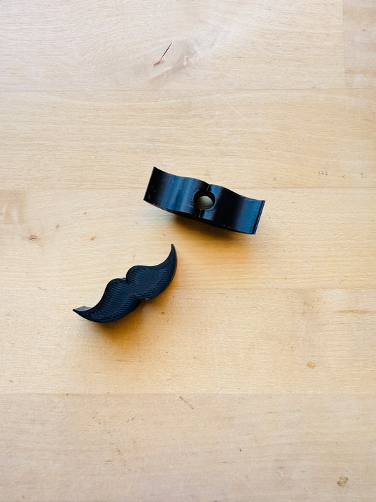 El Bigotón Mustache – Straw Charm Fits Standard Straws and Stanley Straws