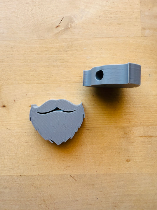 El Señor Beard – Straw Charm fits Regular and Stanley Straws