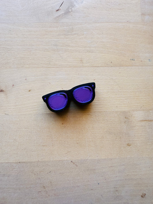 Cool Shades Straw Topper – Summer Vibes Straw Charm fits Regular and Stanley Straws