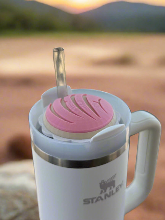 Concha Stanley Topper – Cultura Tumbler Accessory (Fits 20oz, 30oz, 40oz Cups)