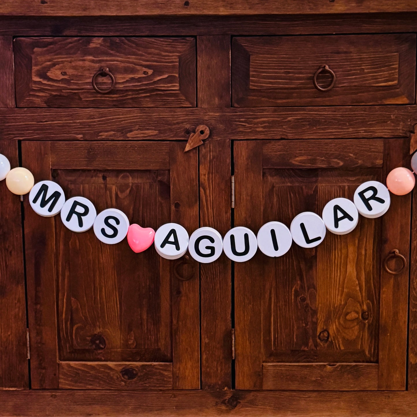 Multicolor & Custom Friendship Garland Banner