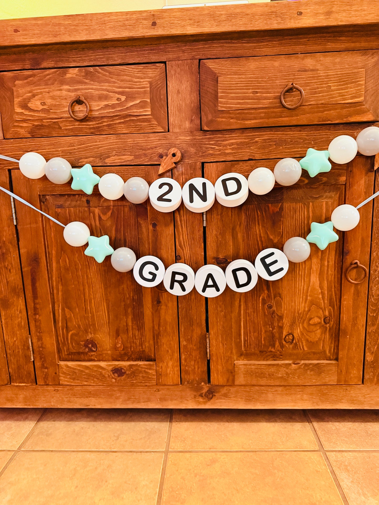 Custom Name Friendship Bracelet Garland