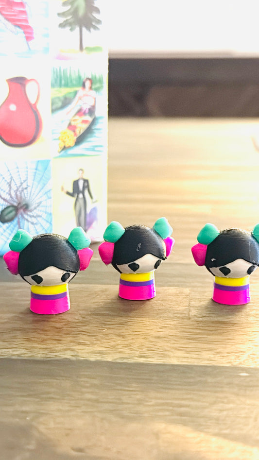Muneca Lele 3D Print File Regular and Magnetic