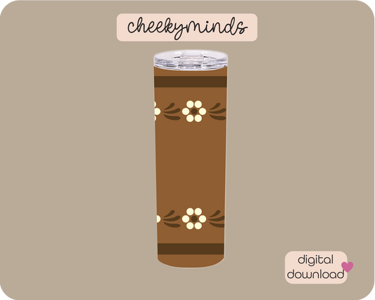 Jarrito One 20oz Skinny Straight Tumbler Wrap