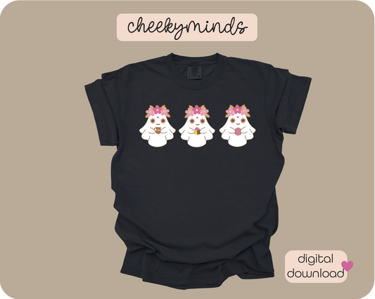 Pan Dulce Ghosts SVG PNG