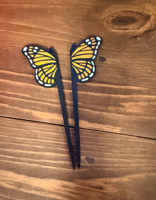 Monarch Butterfly Hair Pics STL File