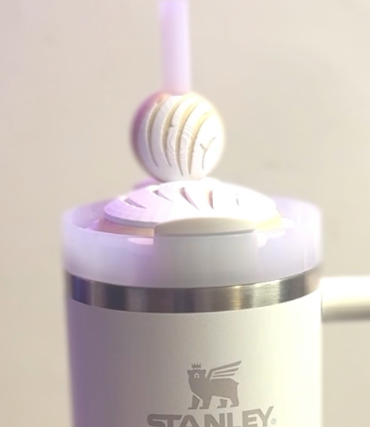 Concha Stanley Straw Charm 3MF and STL File