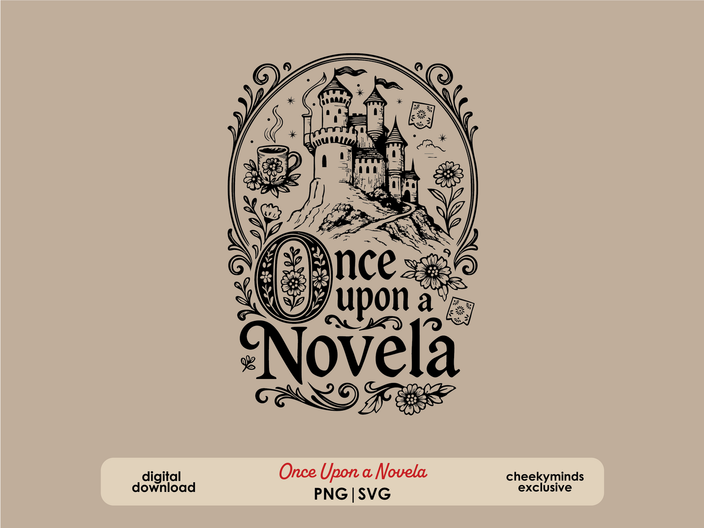 Once Upon a Novela SVG PNG