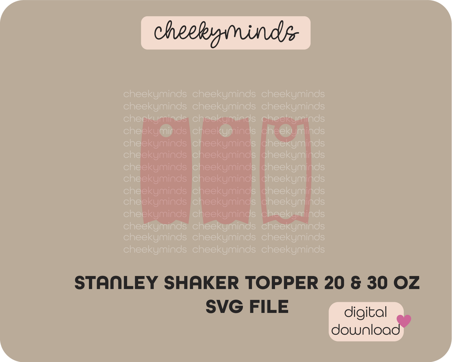 Stanley Straight Shaker Topper for 20oz & 30oz