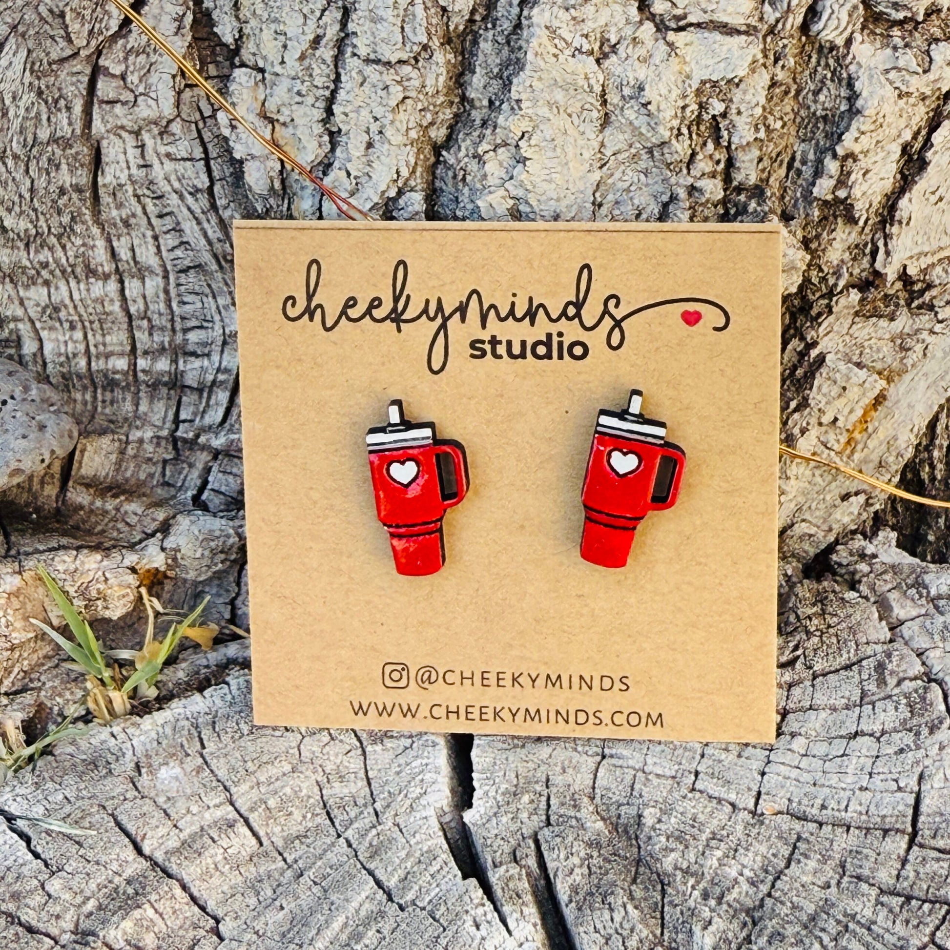 Stanley Valentine Stud Earrings image 0