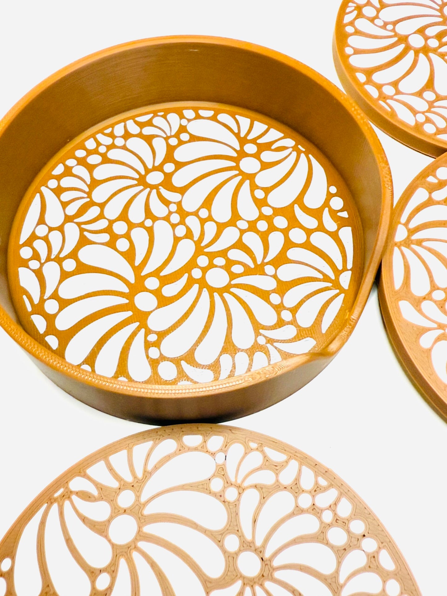 Talavera Clay Colored Coasters image 2