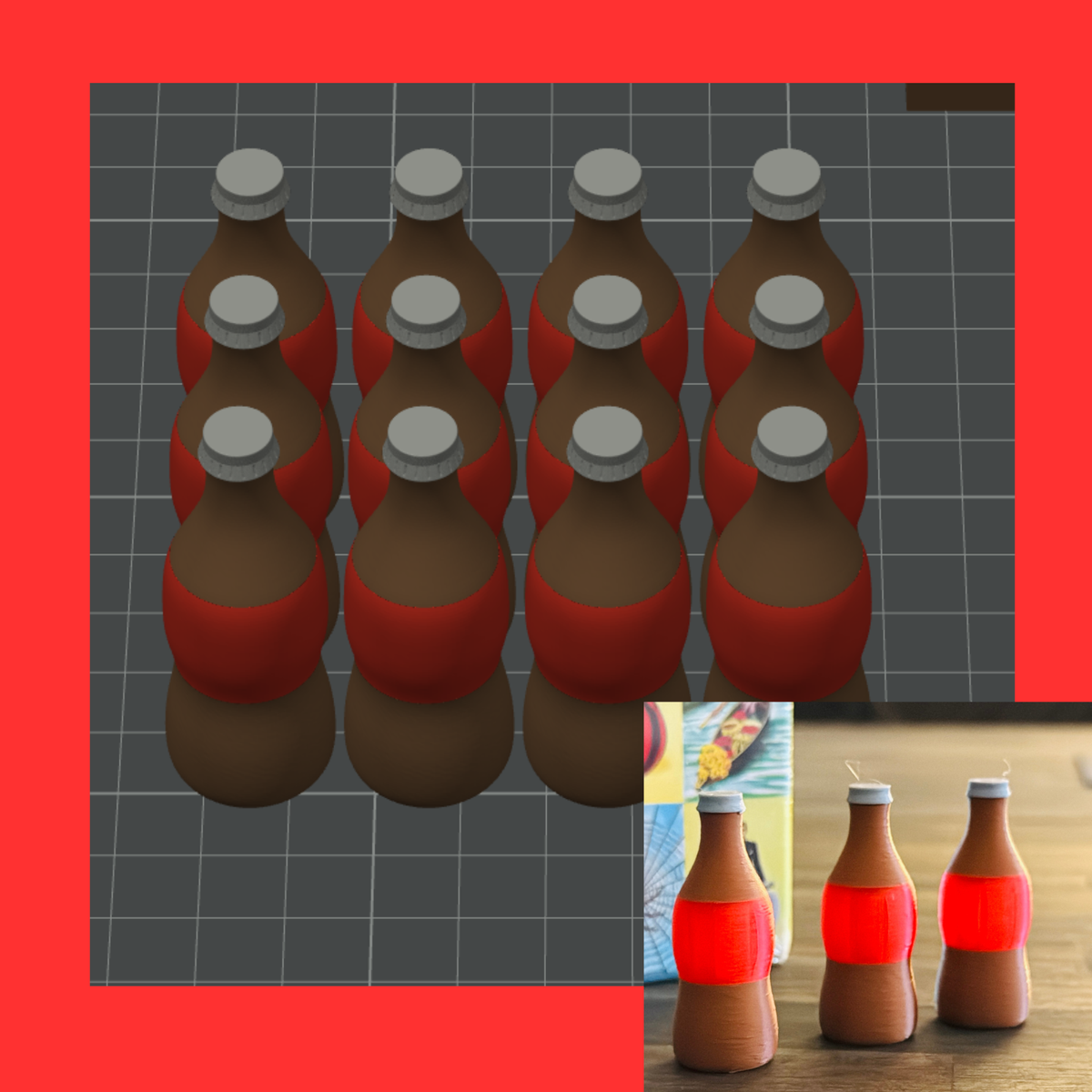 Mexican Soda 3D Print File Regular and Magnetic