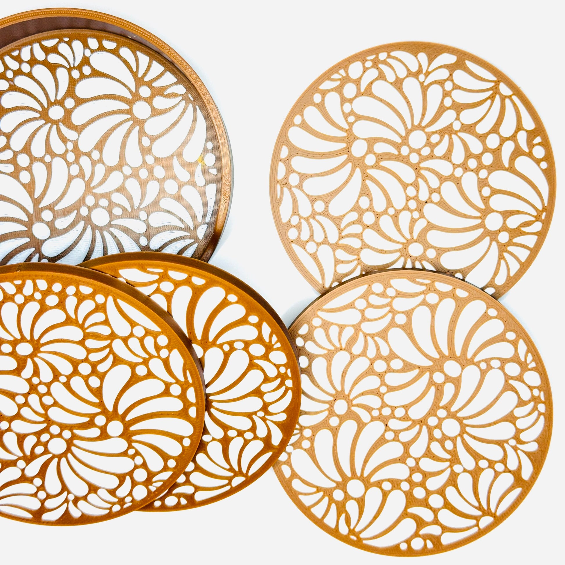 Talavera Clay Colored Coasters image 3