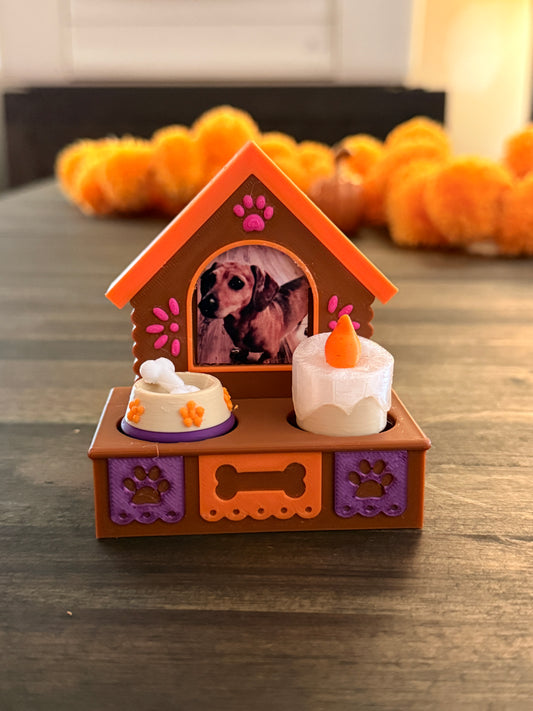 Pet Dog Dia de Los Muertos Altar Fidget Clicker