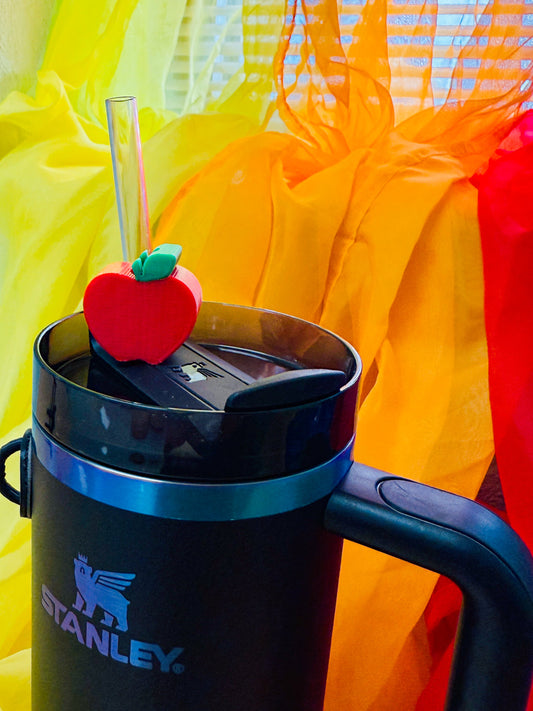 Apple Straw Topper
