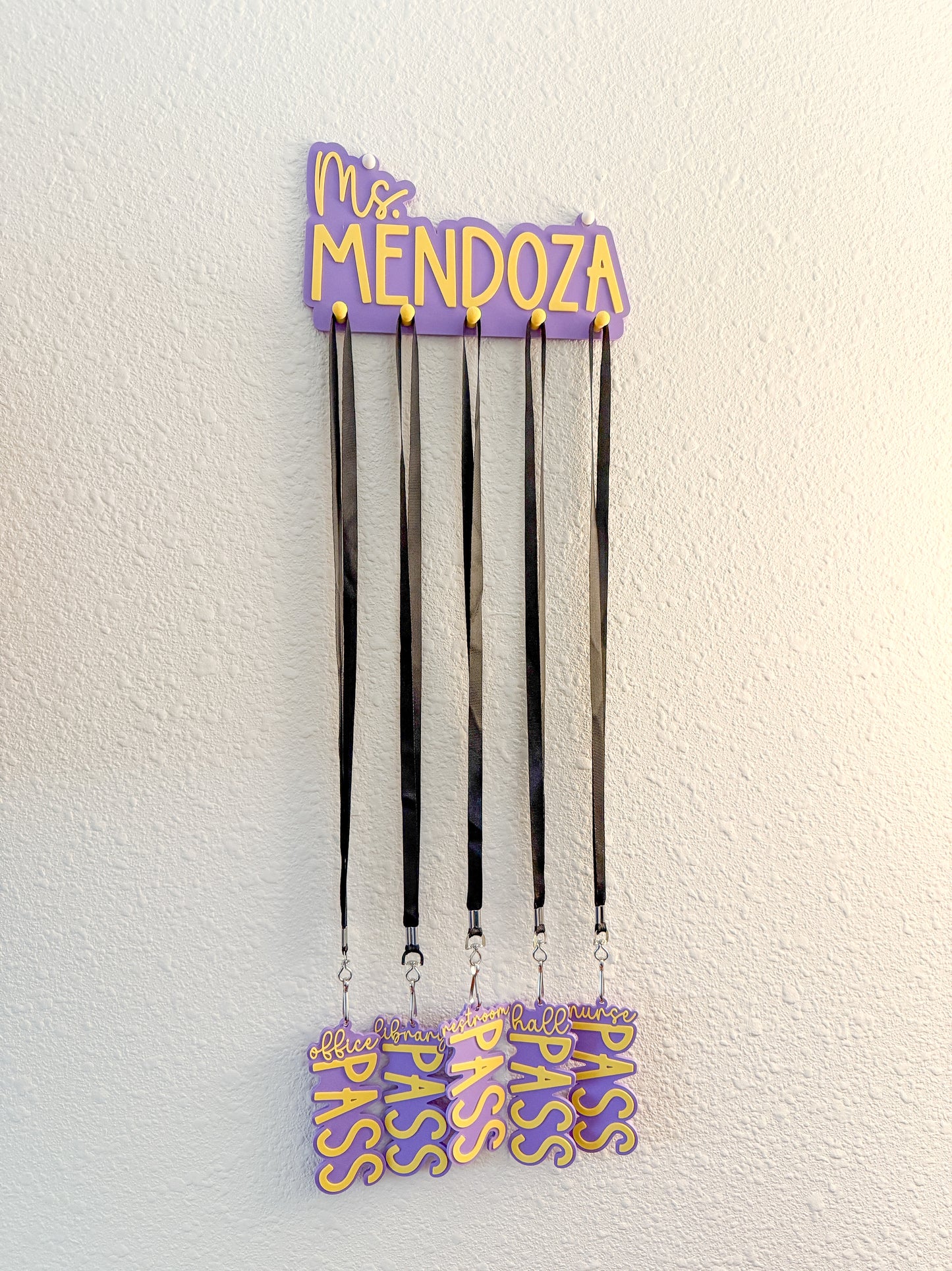 3D Printed Hall Pass – Teacher Must-Have
