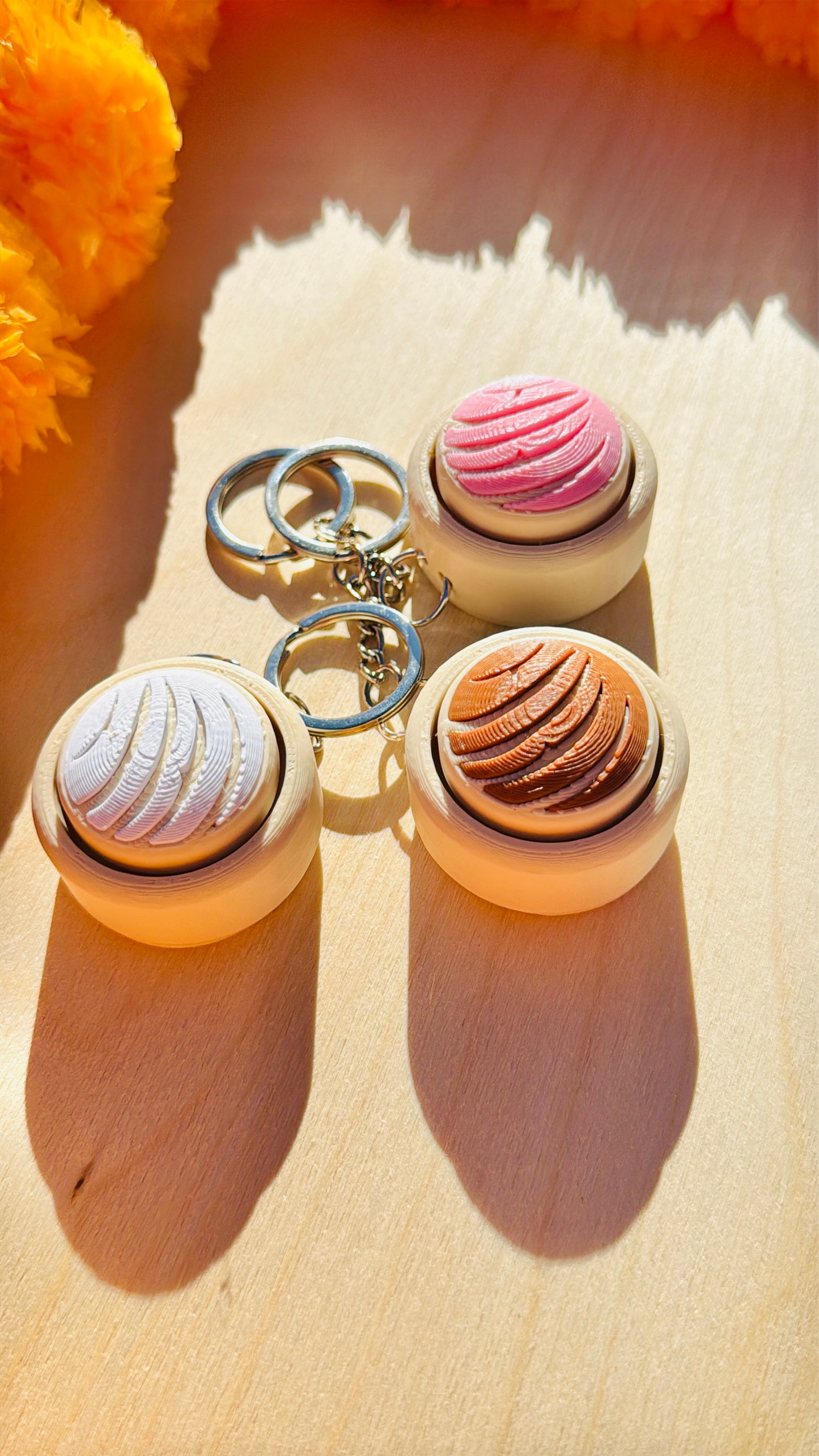 Concha Clicker Keychain STL 3mf File