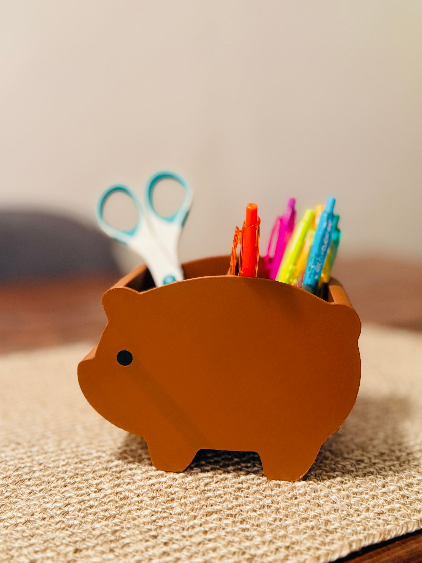 Marranito Pencil Holder STL File