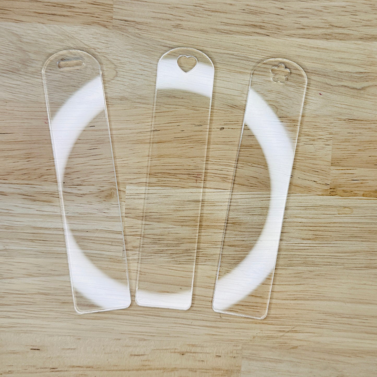 Book Mark Blanks - Clear