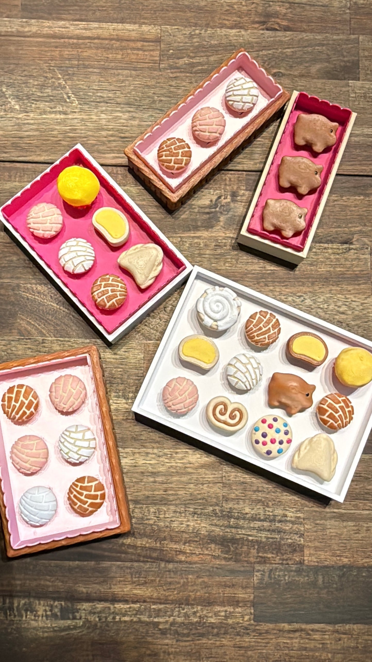 Entire Pan Dulce All Boxes Collection | Interchangeable Clicker 3D Print Files Collection