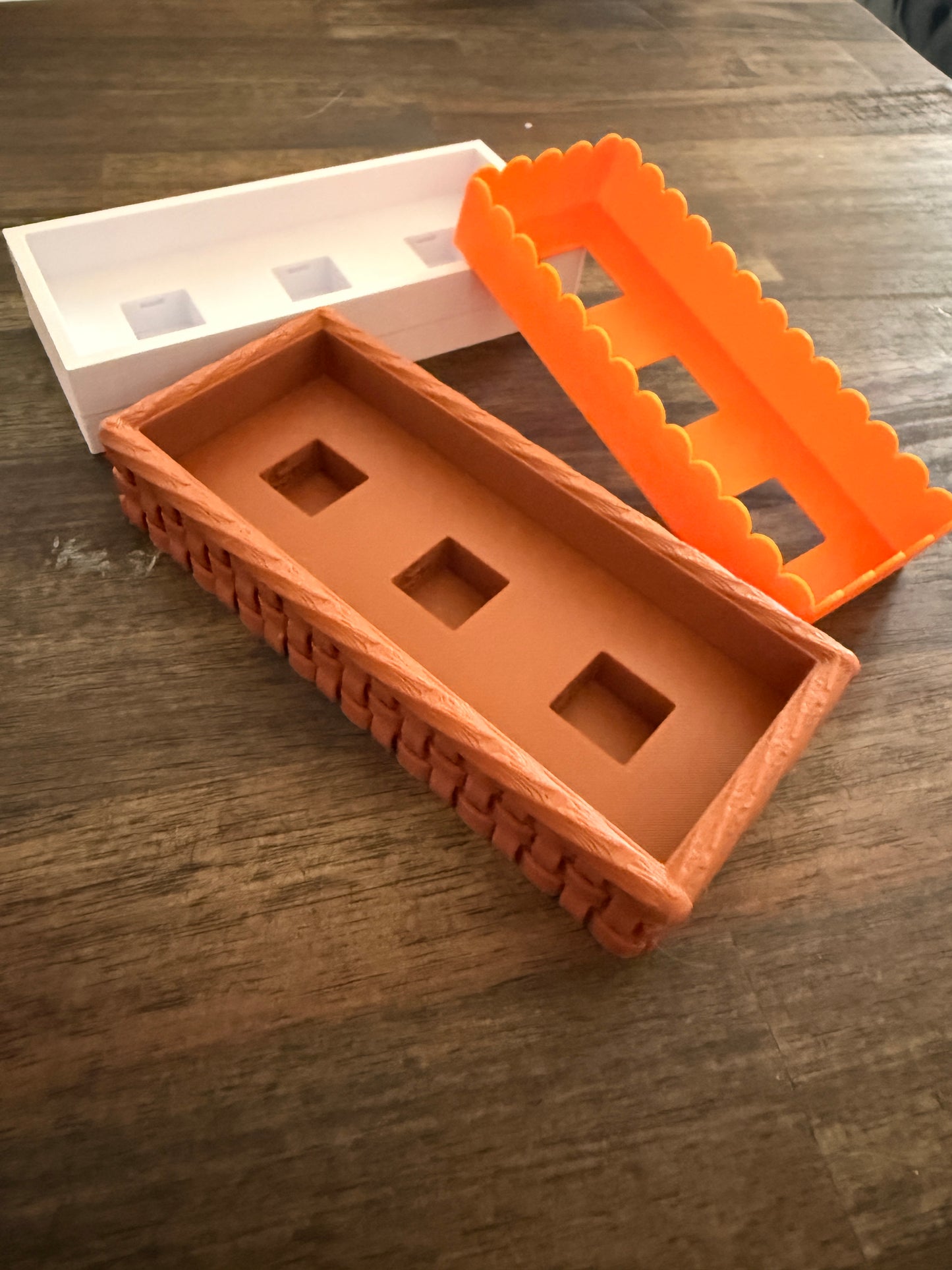 Pan Dulce Trio Box Expansion | Box & Trays Only | 3D Print File