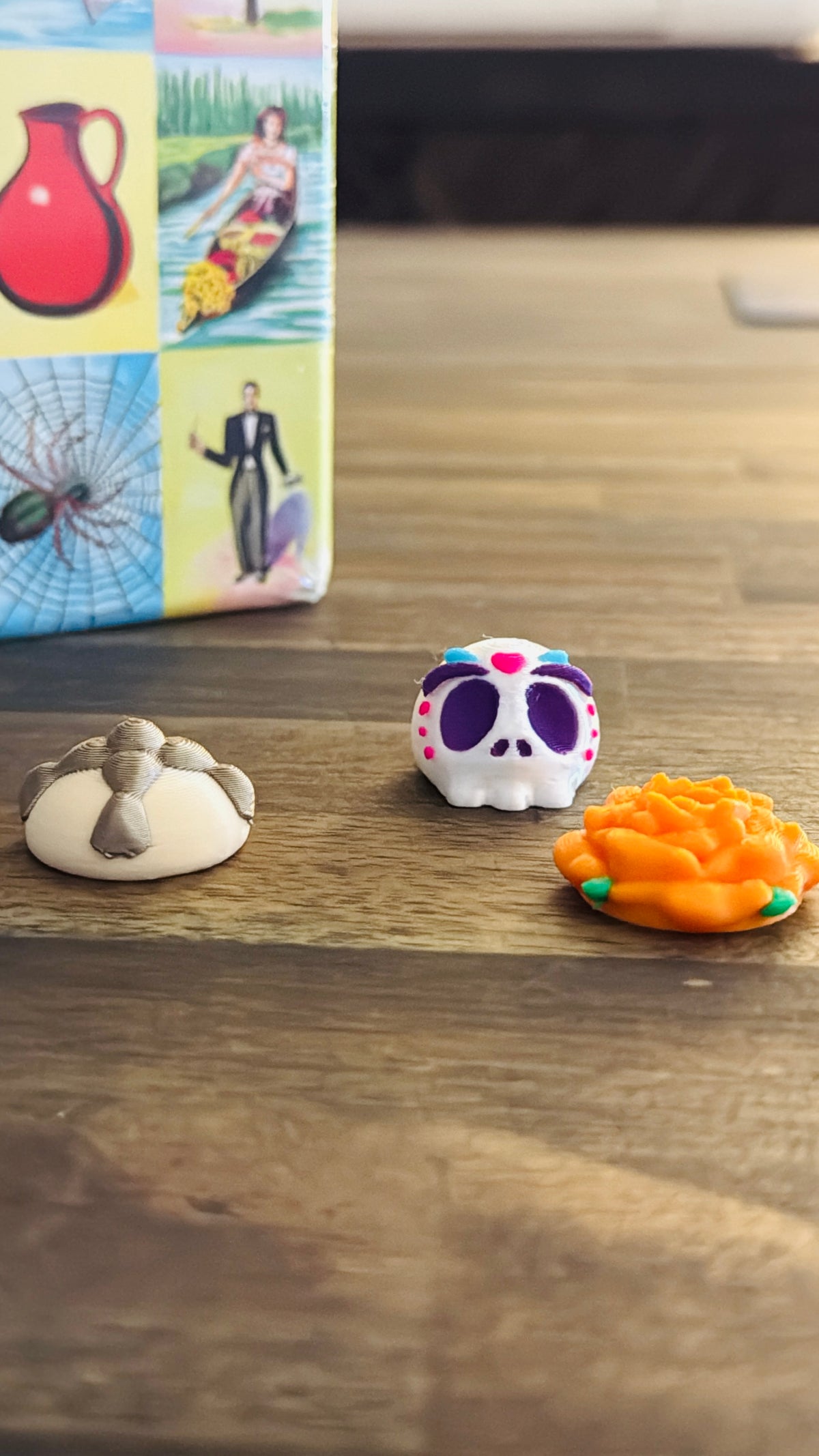 Dia De Los Muertos 3D Print File Regular and Magnetic
