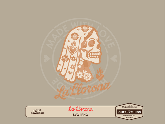 La Llorona SVG PNG
