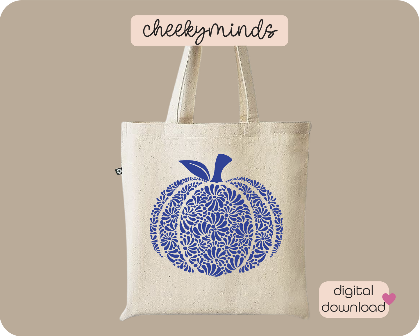 Talavera Pumpkin SVG PNG