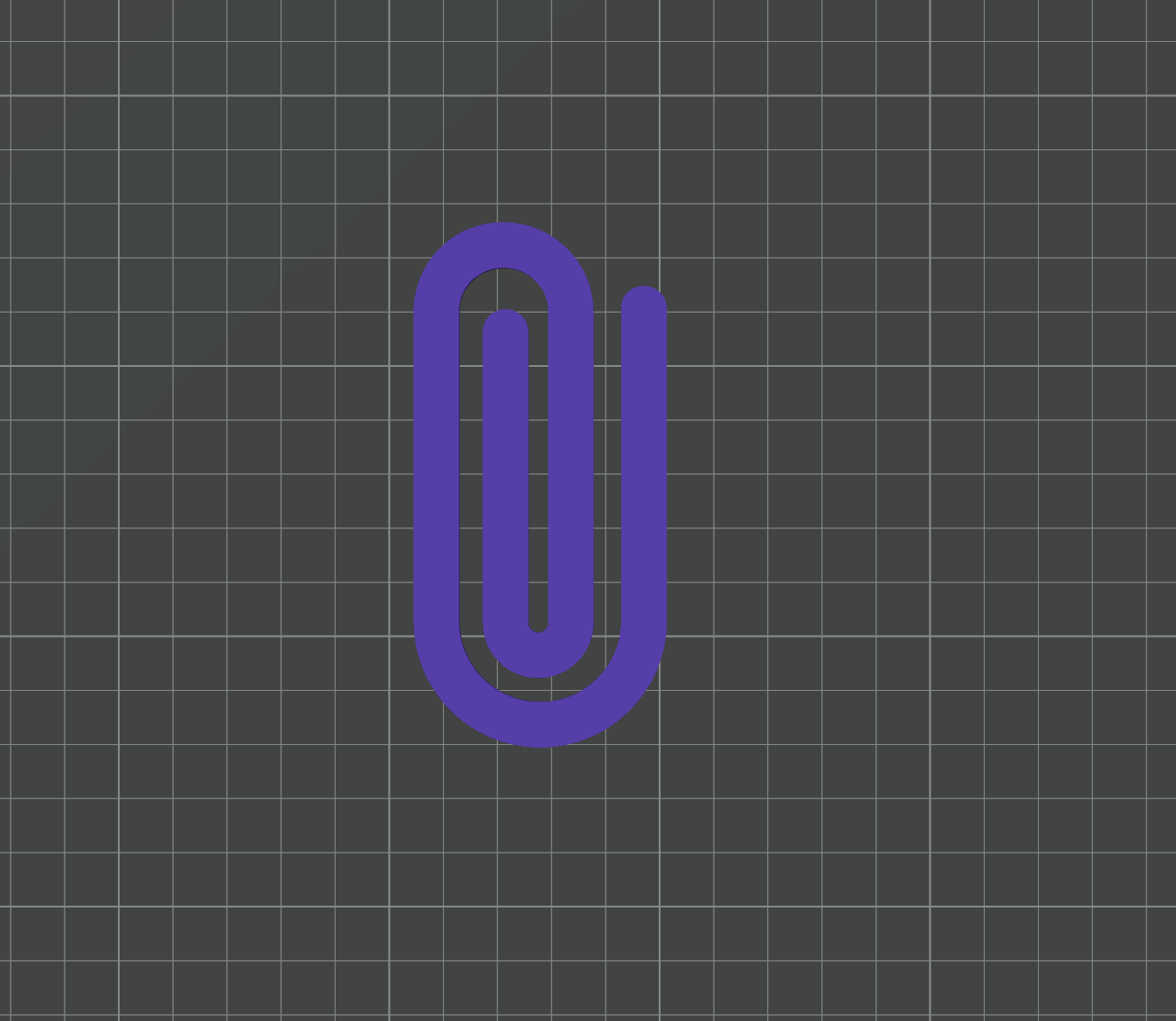 Jumbo Paper Clip STL File