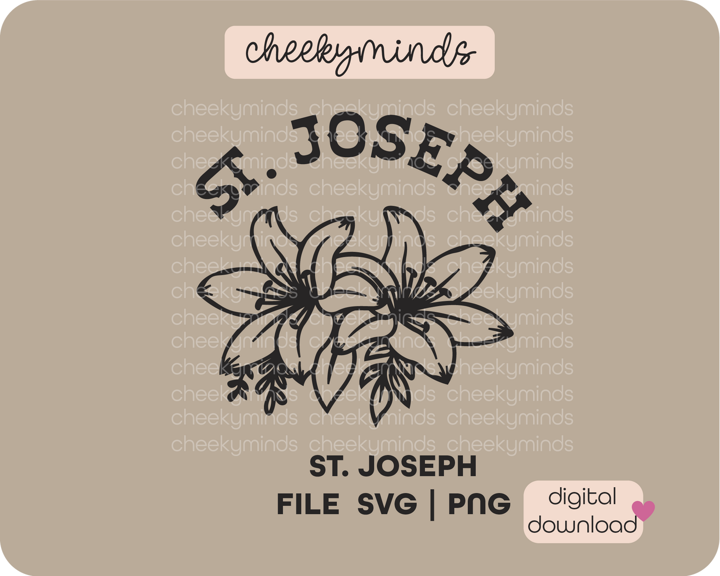 St. Joseph Terror of Demons SVG | PNG