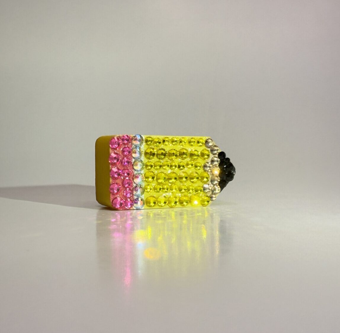 Rhinestone Pencil Straw Charm image 0