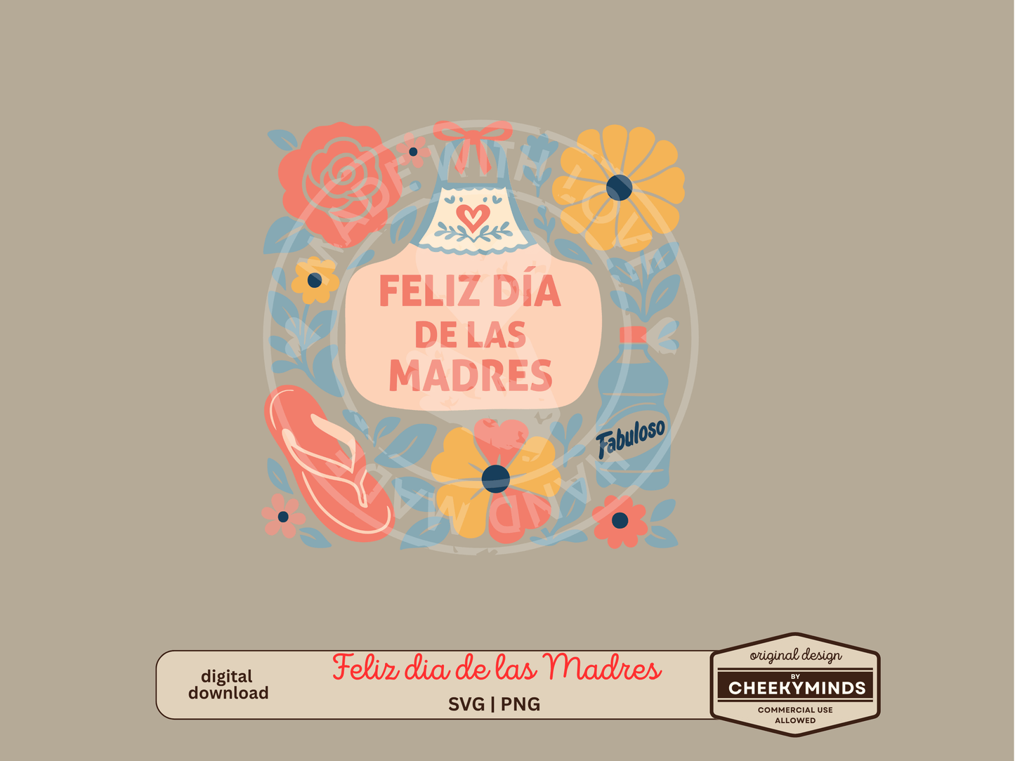 Feliz dia de la Madres PNG and SVG design
