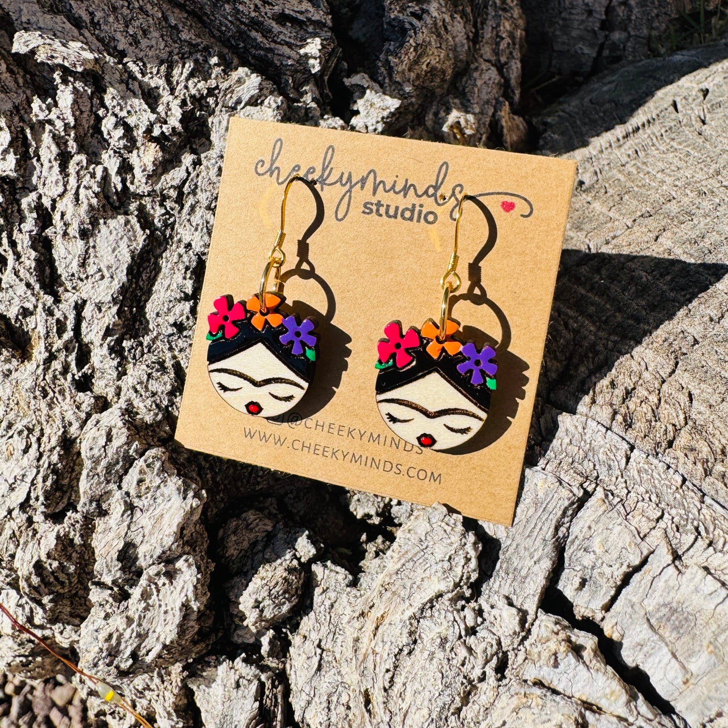 Frida Kahlo Hanging Earring image 0