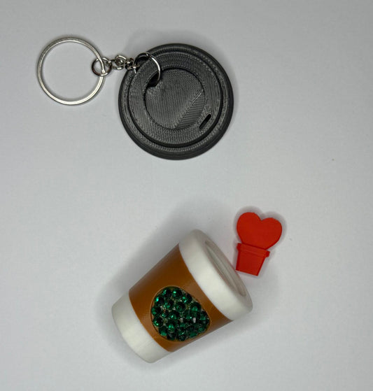 Reusable Coffee Cup Keychain Bundle image 0